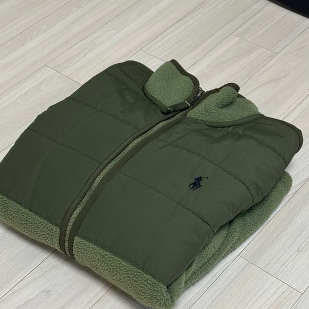 [M] 폴로 랄프 로렌 하이브리드 플리스 올리브 QR