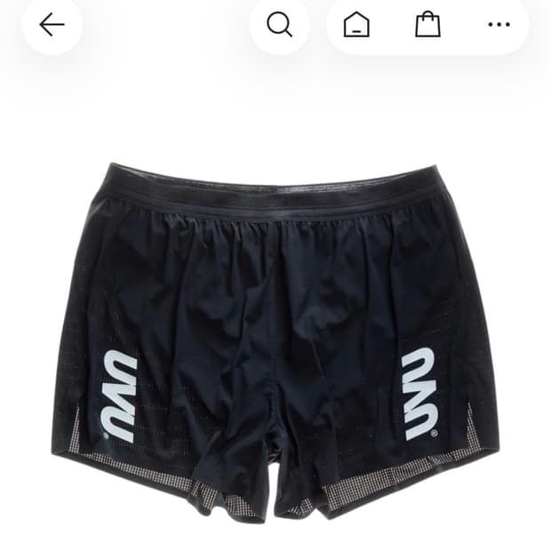 UVU 스플릿 쇼츠 블랙 S사이즈 새상품