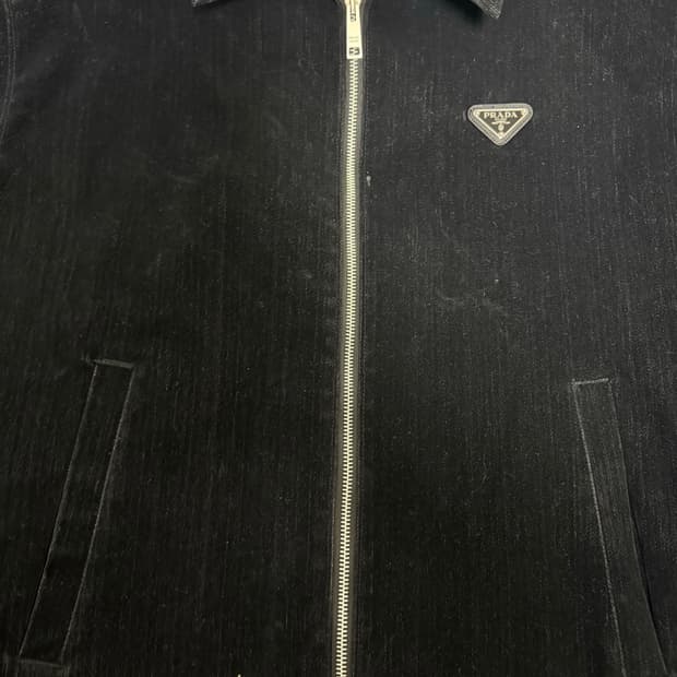 프라다/로고 자켓/L