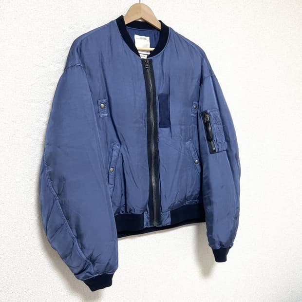 비즈빔 토르손 다운 블루 3사이즈