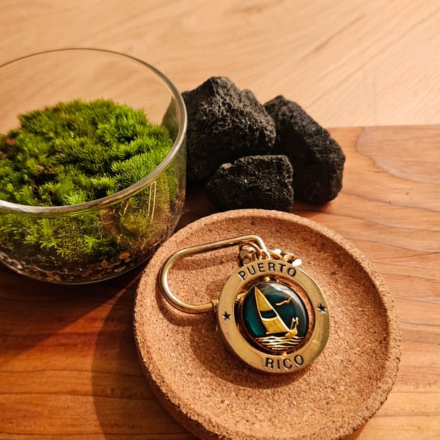 푸에르토 리코 빈티지 키링