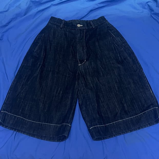 M) Youth Denim Bermuda Pants