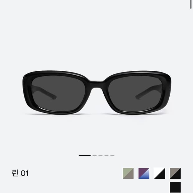 젠틀몬스터 LIN-01 블랙