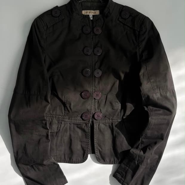 See by chloe 스냅 코튼 자켓