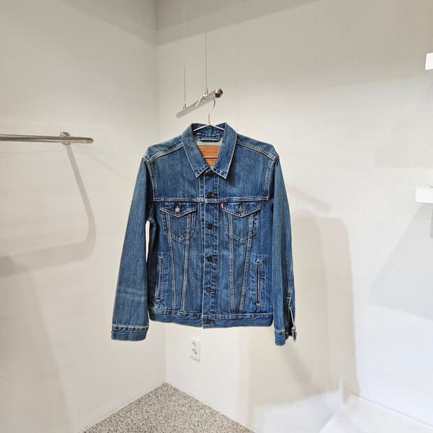 리바이스 데님 청자켓