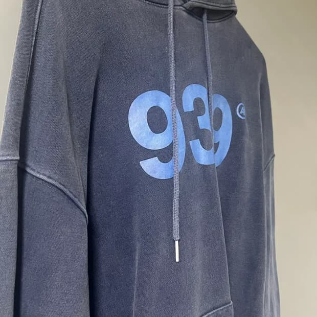 939 아카이브 볼드 후드티 (블루)