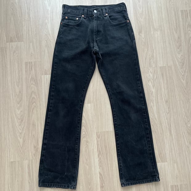 Levis 리바이스 517 흑청 데님 29/32