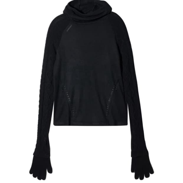 (구매)혜인서 니트후드 블랙 3사이즈