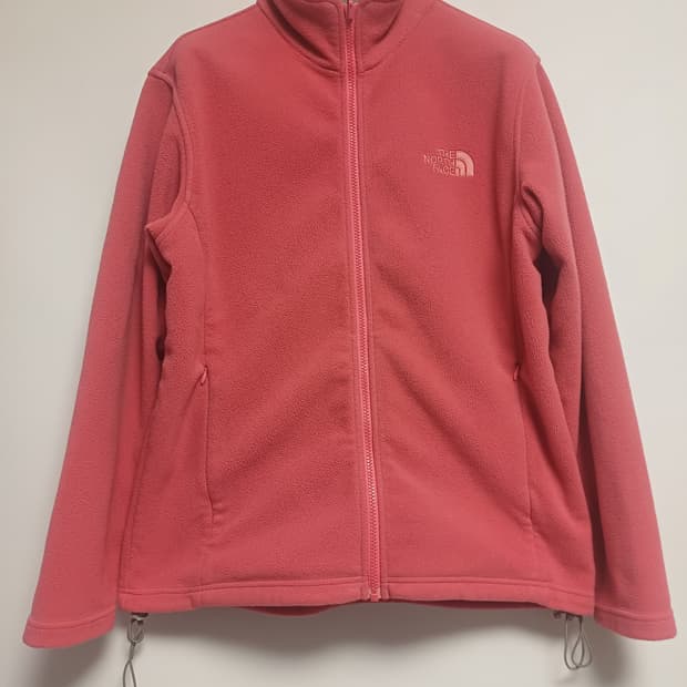 노스페이스 여성용 세미오버핏 플리스 자켓 (핑크)