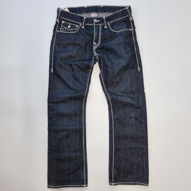 트루릴리젼 데님팬츠 