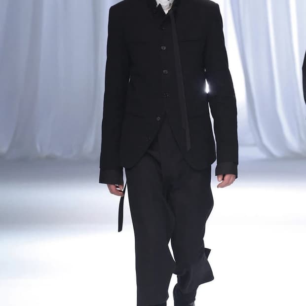 2013AW 런웨이 리본 테일러드 자켓