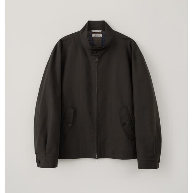 블랭크룸 해링턴 자켓 블랙 초콜릿 2사이즈