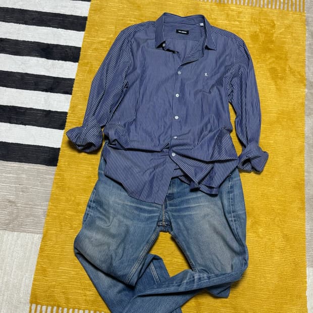 Raf Simons stripe shirt