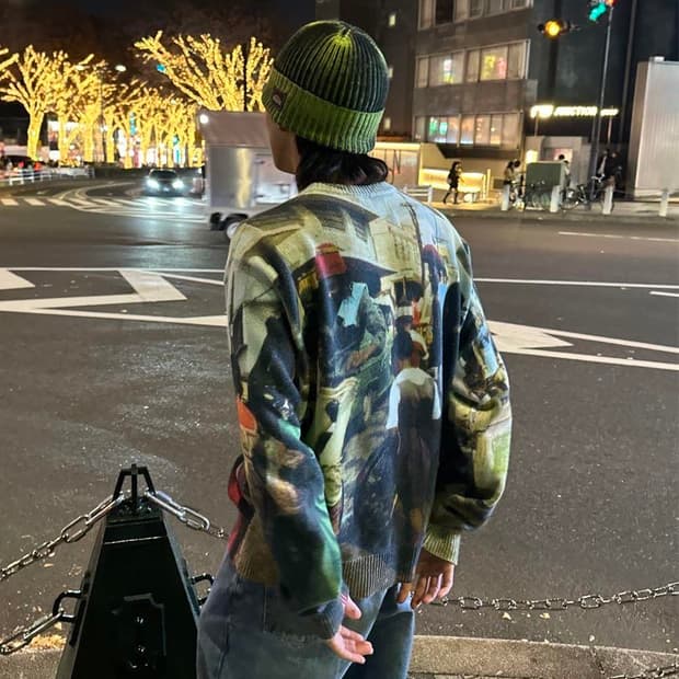 Stussy 스투시 커프 비니