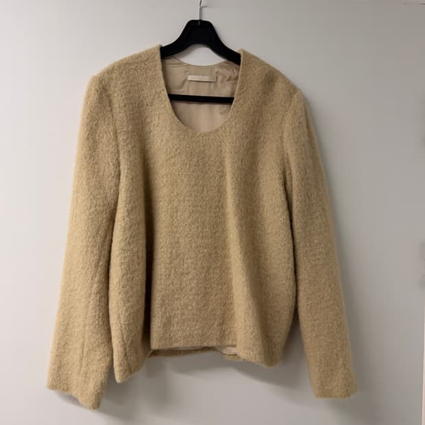 일본브랜드 PLACE 부클 상의 베이지