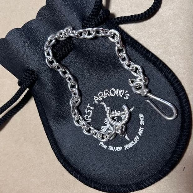 퍼스트애로우즈 first arrows 실버 체인 팔찌