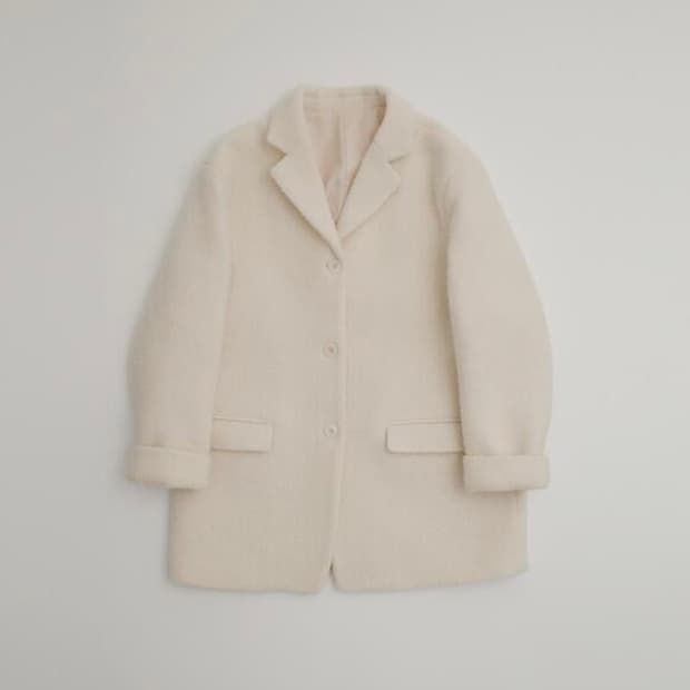 레터 Teddy coat(아이보리) 테디코트