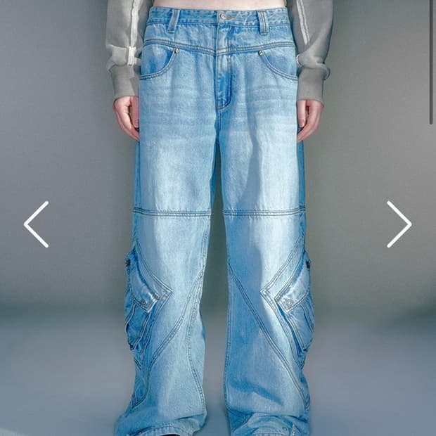 베이컨트아카이브 scopper x-pocket cargo denim