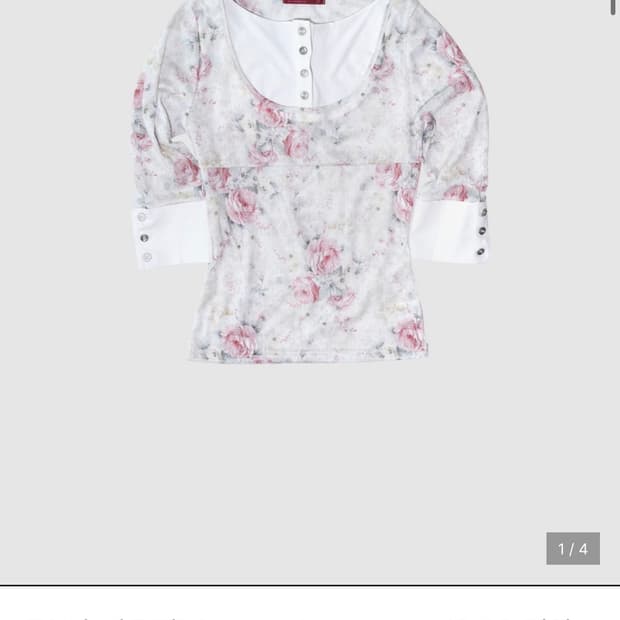 인앤양하모니 Layered top, rose