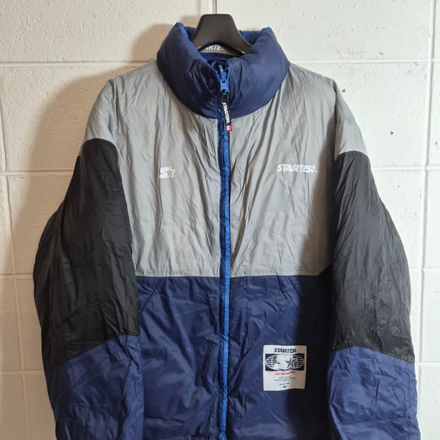 M/100) 스타터 리버시블 리플렉티브 푸퍼 패딩 팝니다