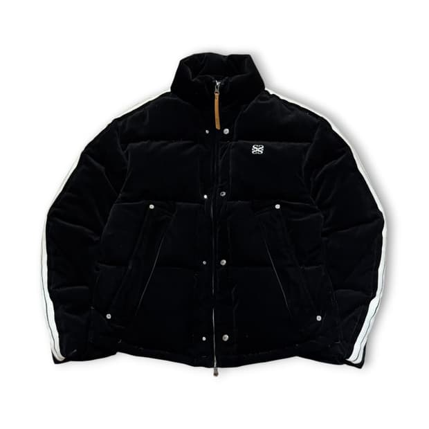 SATUR 24F/W BK 코듀로이 덕다운 패딩 