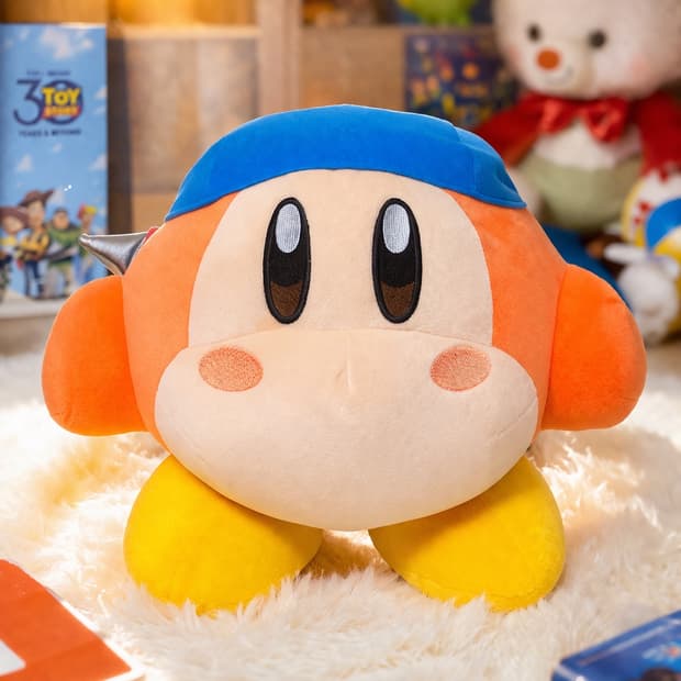 별의 커비 웨이들디 모자 창잽이 중대형 인형