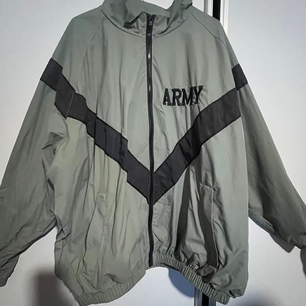 미군 IPFU ARMY 바람막이 자켓
