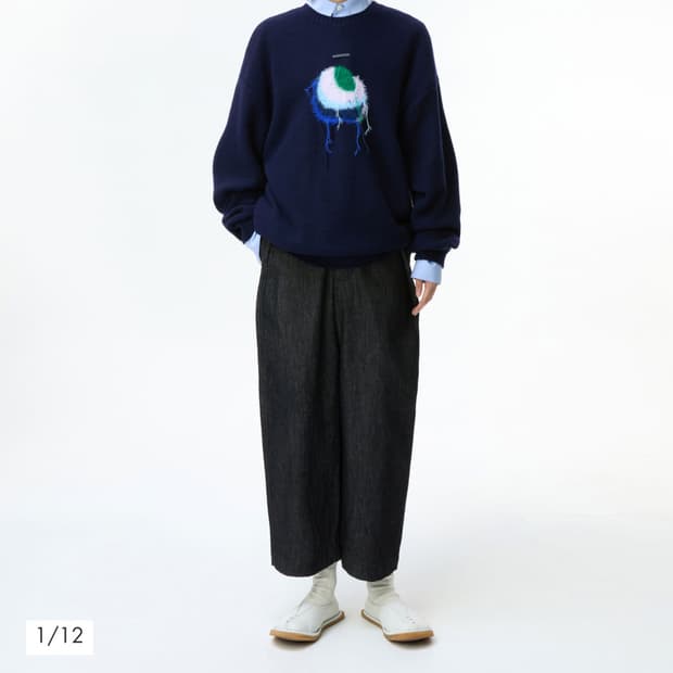 (XL) 아더에러 디멘션 볼 니트 네이비 프로덕트 128