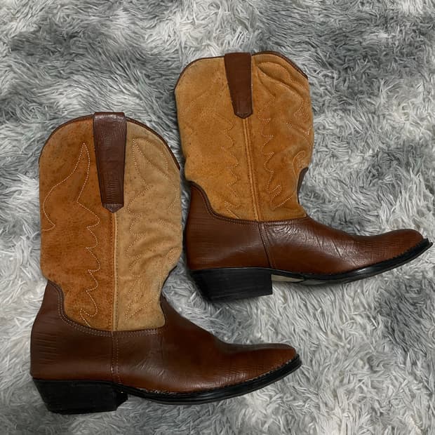 빈티지 웨스턴 부츠