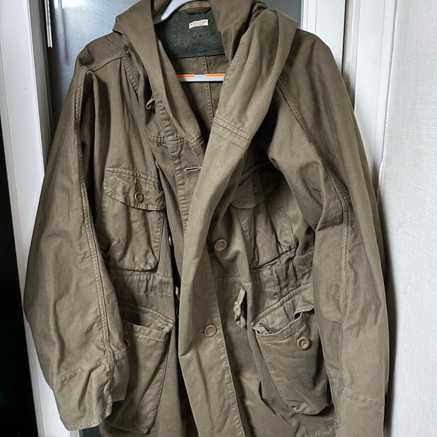 캐피탈 카츠라기 링코트 카키