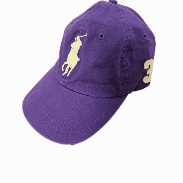 폴로 랄프로렌 빅포니 볼캡 퍼플