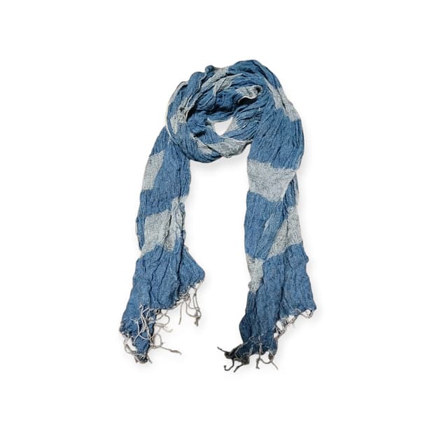 (사은품) 히피 reac 블루 스카프