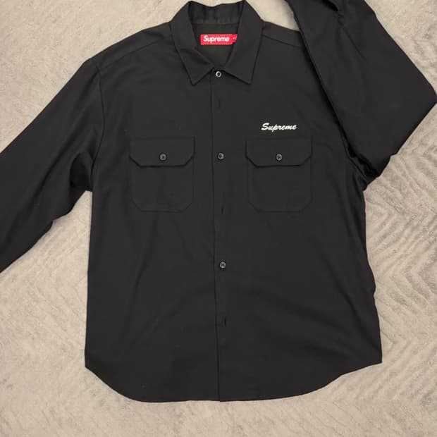 Supreme Mister Cartoon Work Shirt 24FW