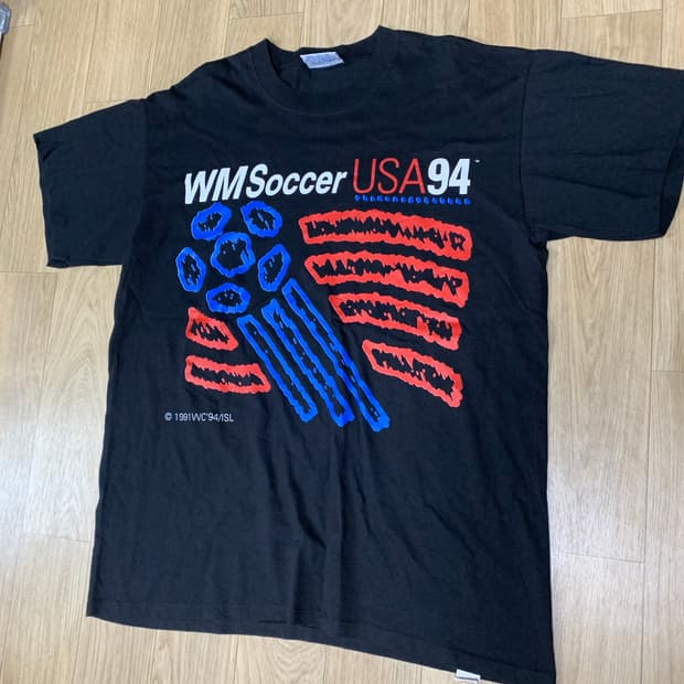 L) USA world cup 94 싱글스티치 반팔티