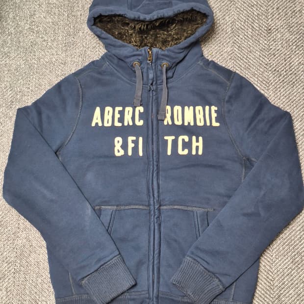 아베크롬비 울프죠 퍼 후드집업