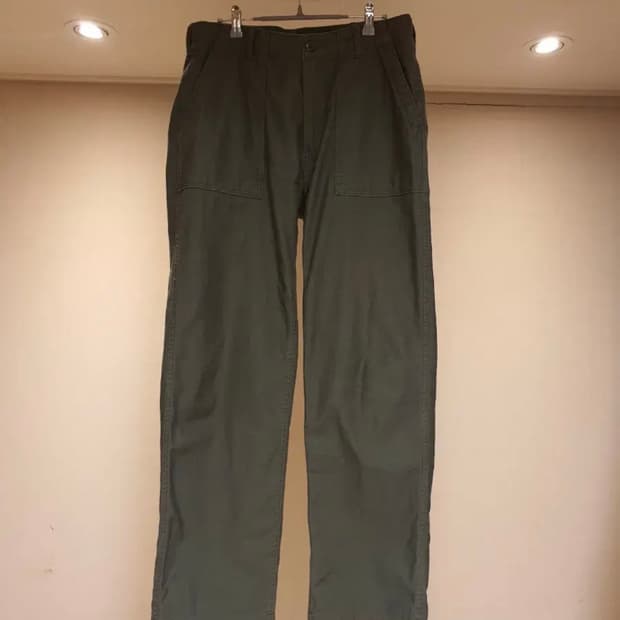 (교환) 무신사 스탠다드 레플리카 퍼티그 팬츠 32->34