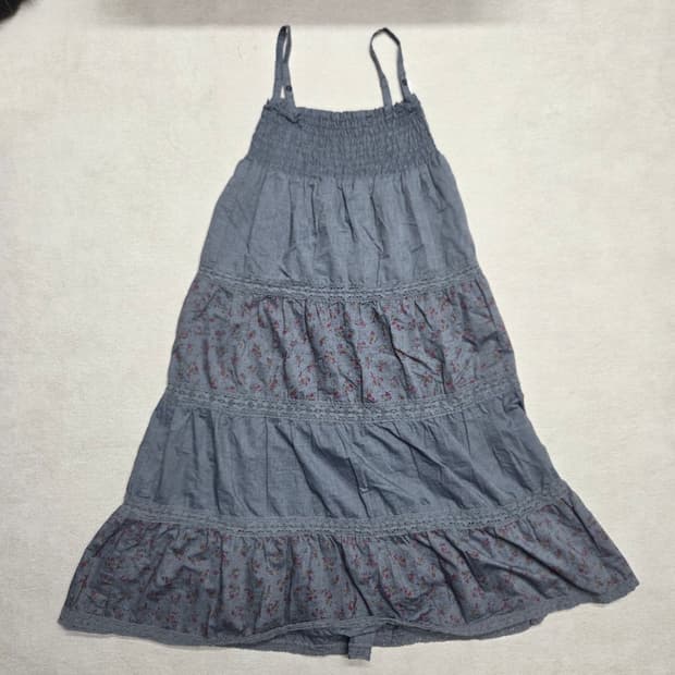 일본 빈티지 끈나시 원피스