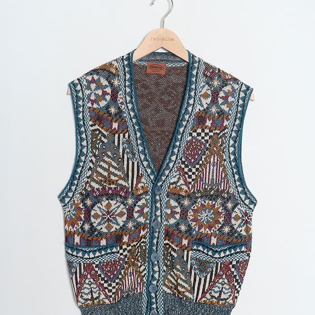 MISSONI Pattern Knit Vest