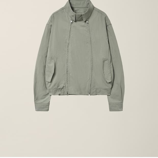 새상품! EE 이이 더블 집업 헤링턴 자켓 ÉÉ