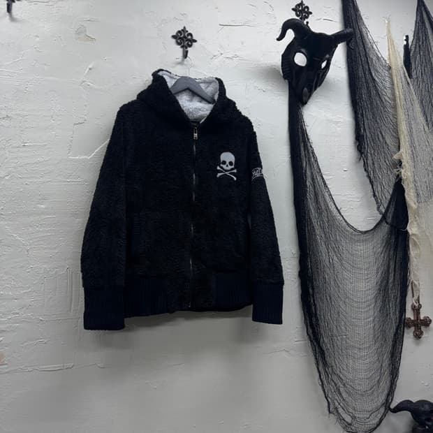 Dig deep 00s back cross fur fleece 