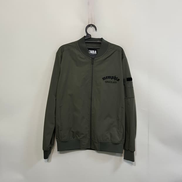 NBA 카키 야상 항공점퍼 M