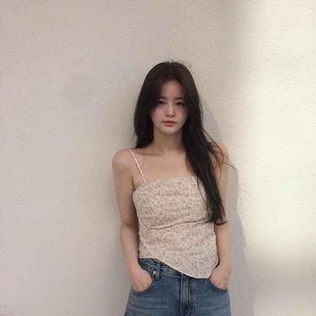 (1회착용) 샵모도 모도마켓 _ 로즈 탑 