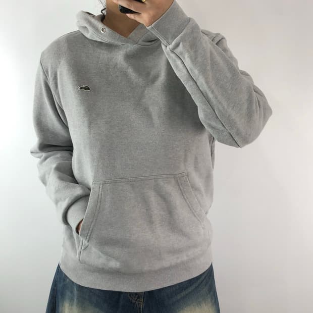 [S] 라코스테 그레이 후드티