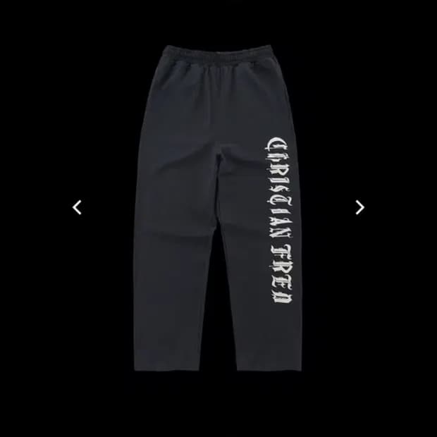 [L] Alfred 알프레드 블랙 팬츠