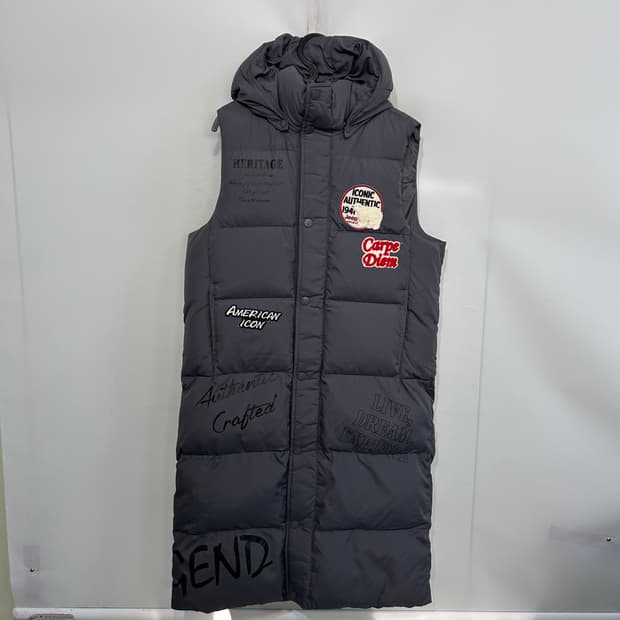 지프 여성 북극곰 오리털 롱패딩 90