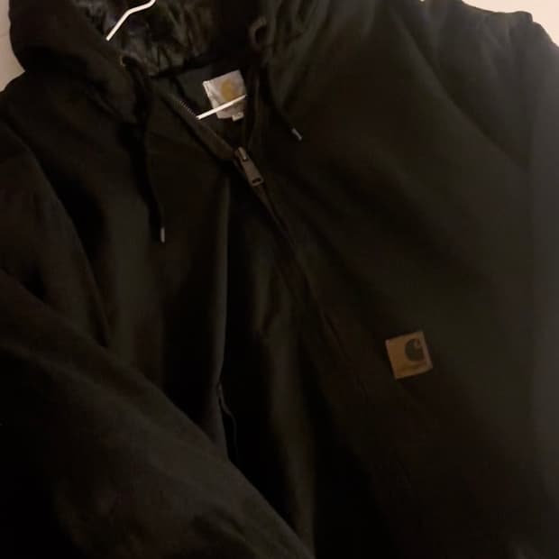칼하트 WIP 캔버스 OG 액티브 자켓 블랙(XL)