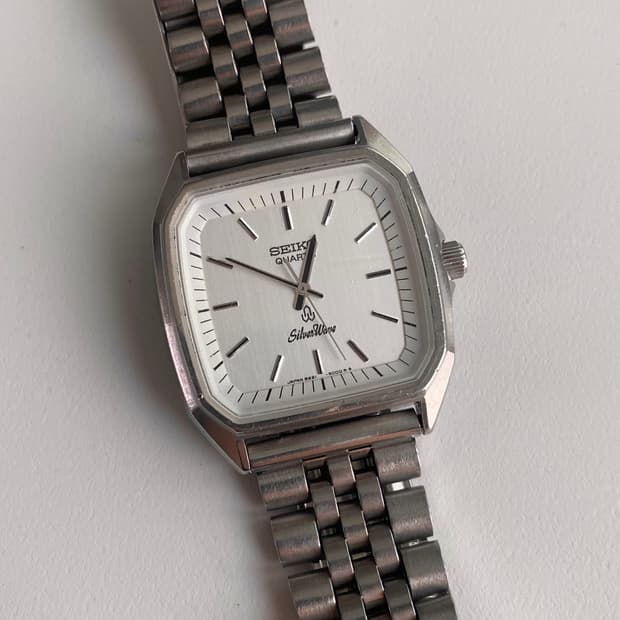 Seiko 세이코 실버웨이브 스퀘어 쿼츠