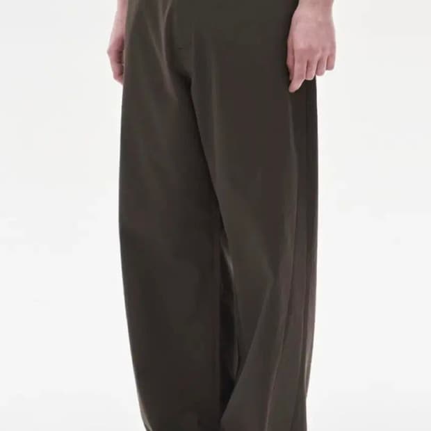 [1 새상품] 노운 웨이브 치노 팬츠 바지 브라운