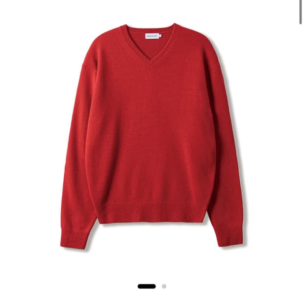 스테디에브리웨어 코지 울 브이넥 니트 3사이즈