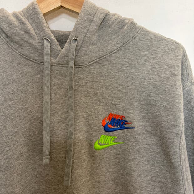 나이키 회색 후드티 M사이즈